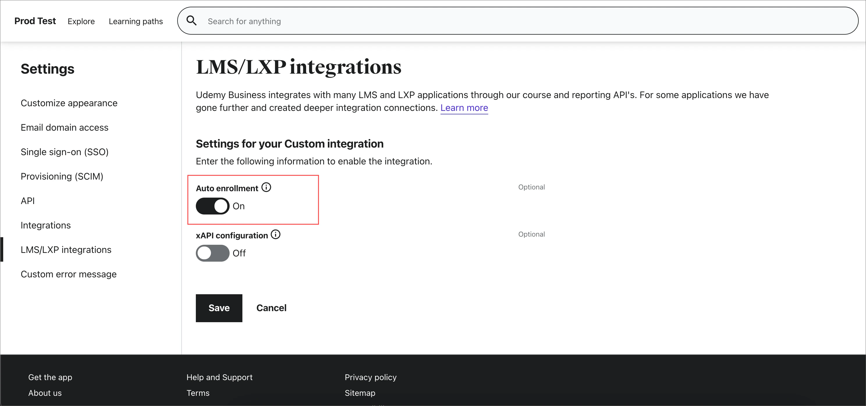 Create Custom App