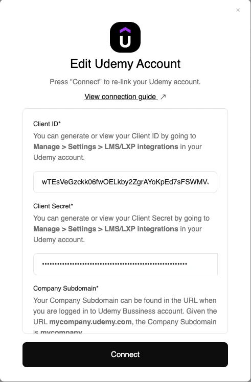 Link Account