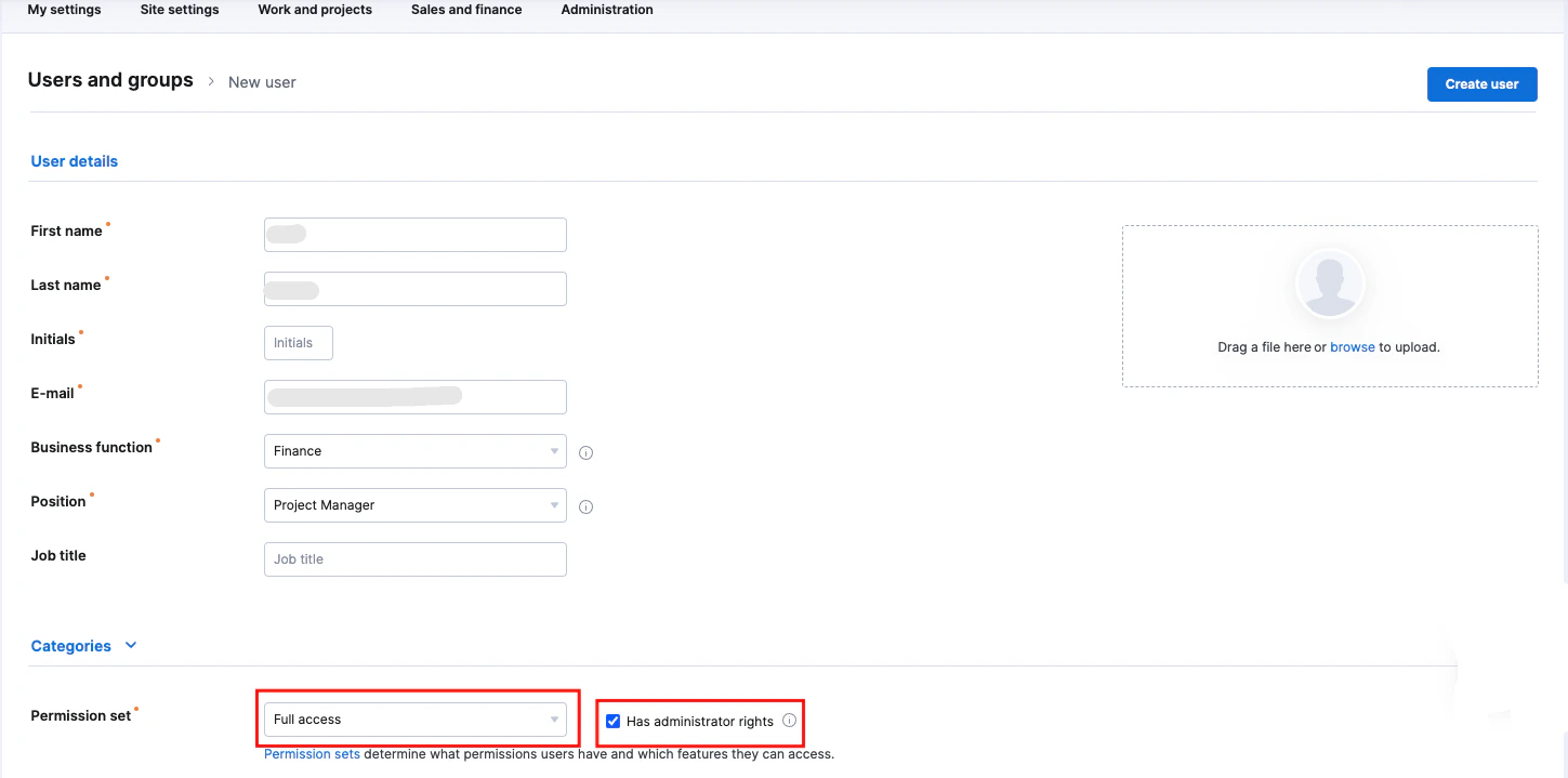Fill form