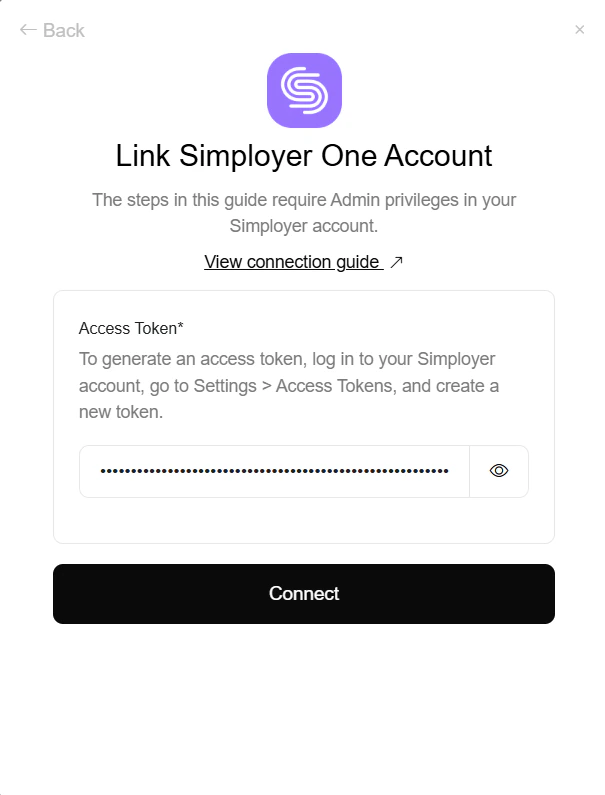 Enter Credentials