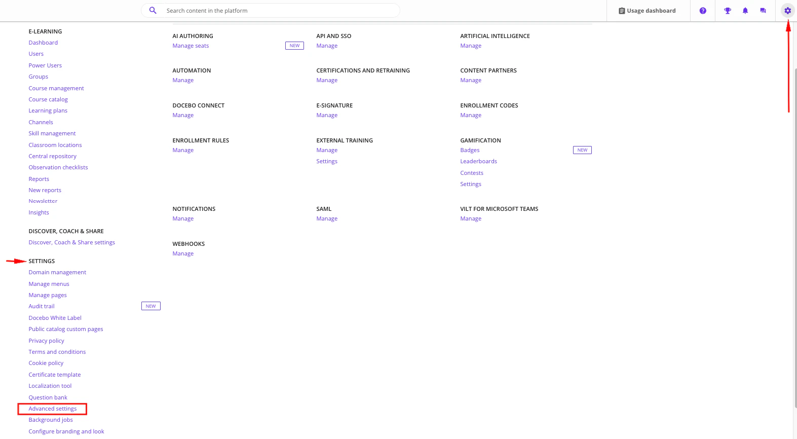 Dropdown Menu