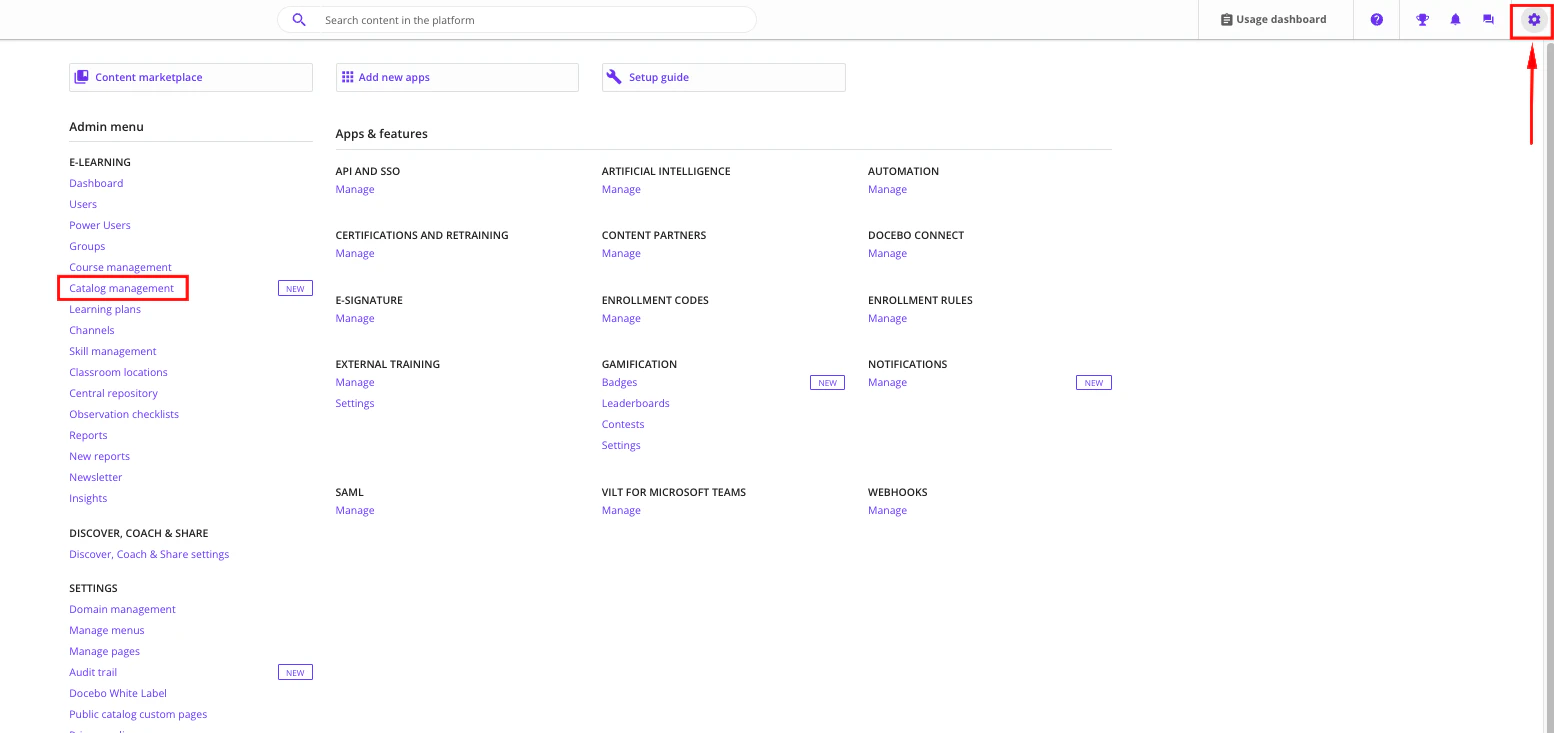 Dropdown Menu