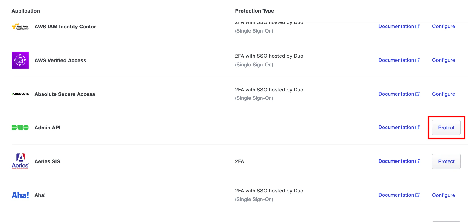 Admin API
