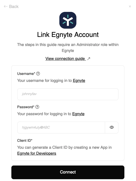 Link Account