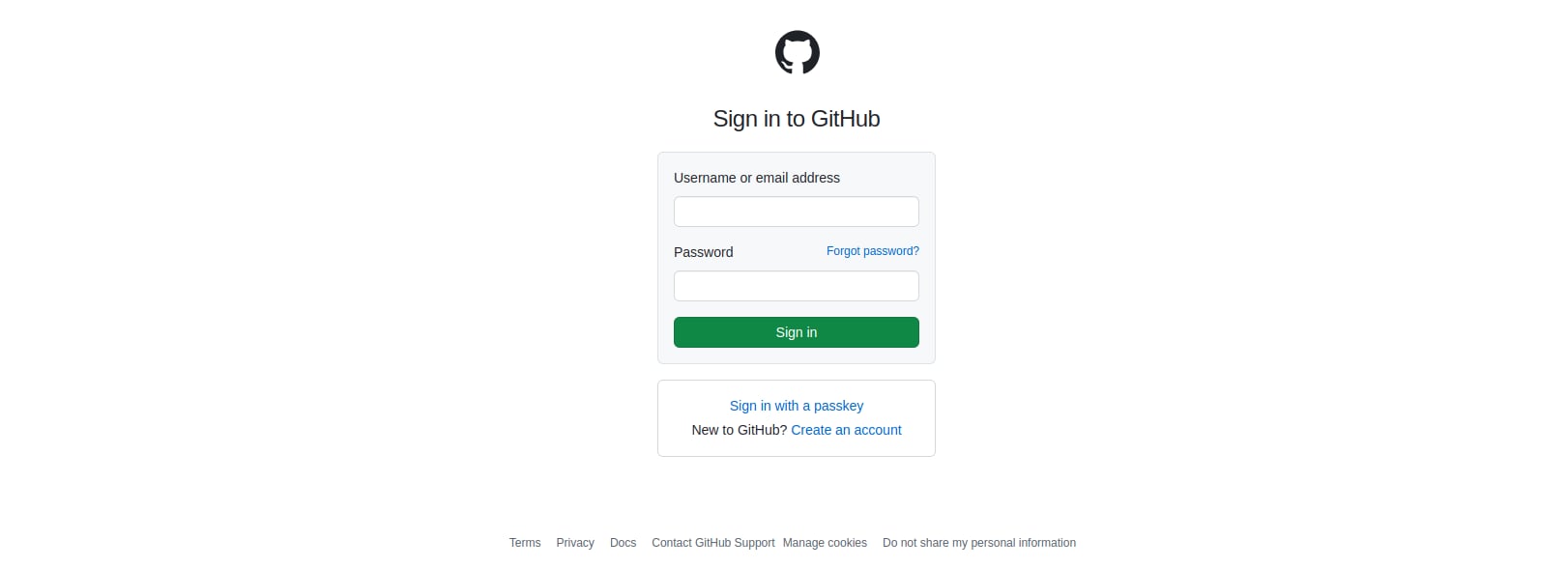 Log in