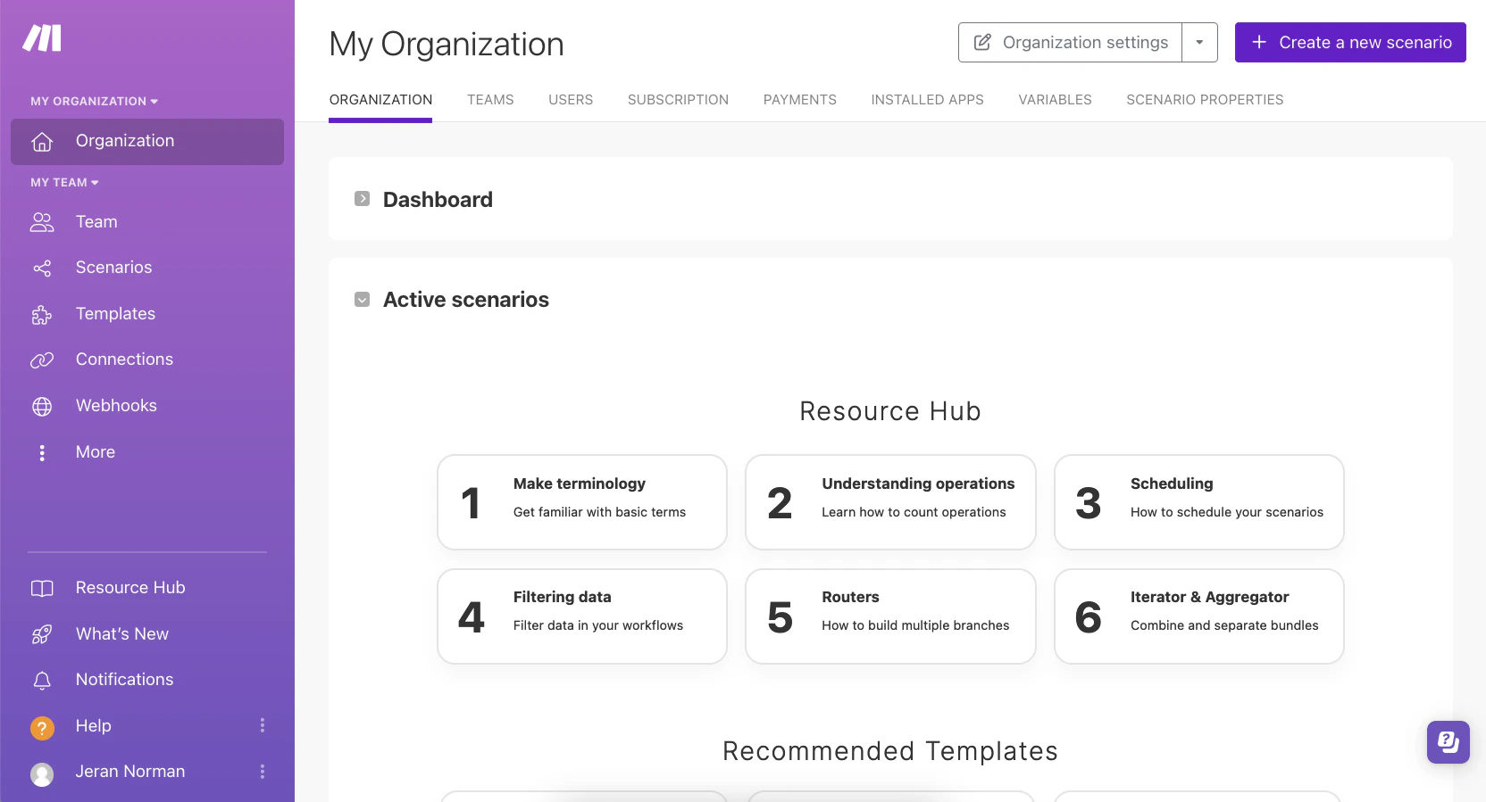 Get your Make Organization ID