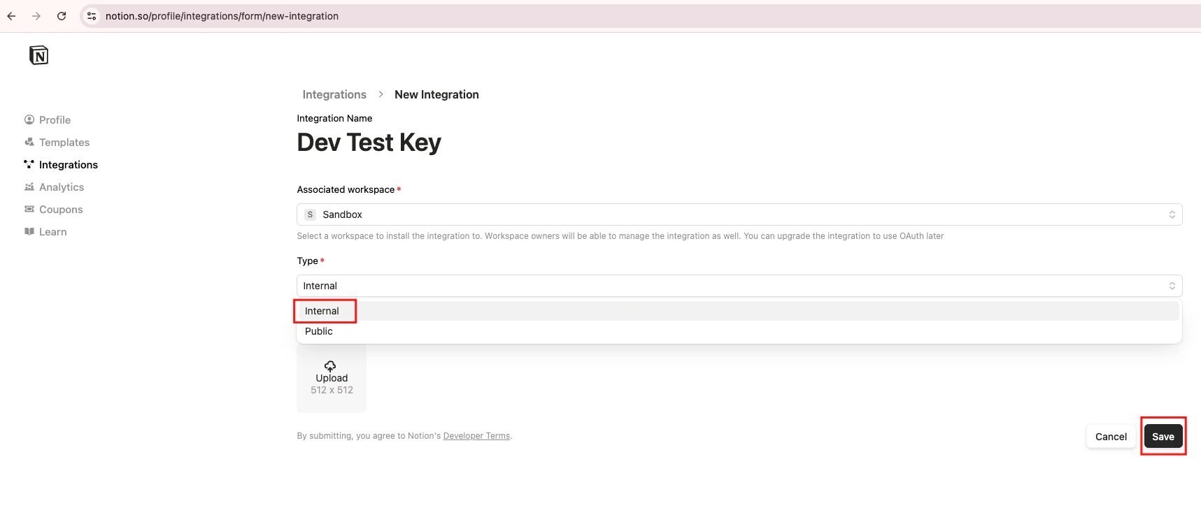 Enter API Key Details
