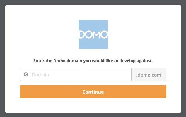 Domo Developer Portal