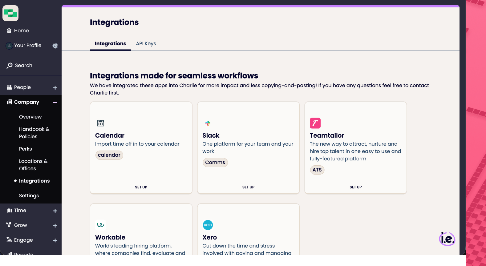 Charlie HR Dashboard