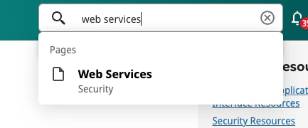 Web Services Search