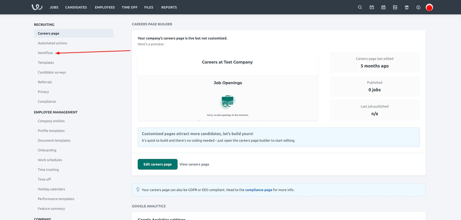Search Create Custom Object
