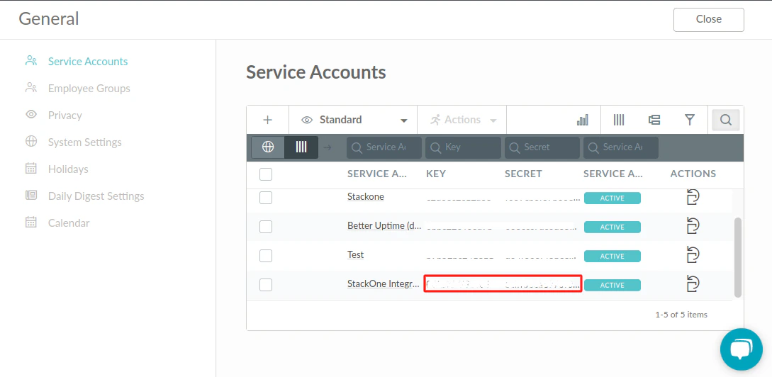 Customer Key and Customer Secret