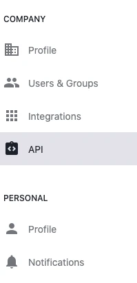 Navigate to API Keys2