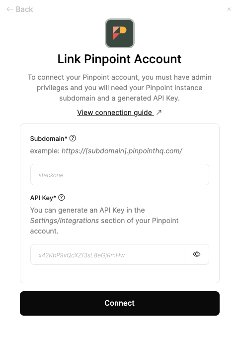Link Account