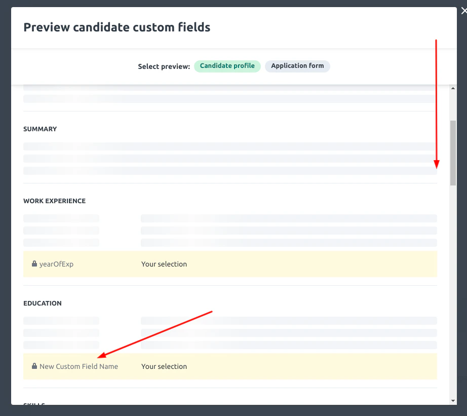 Search Create Custom Object
