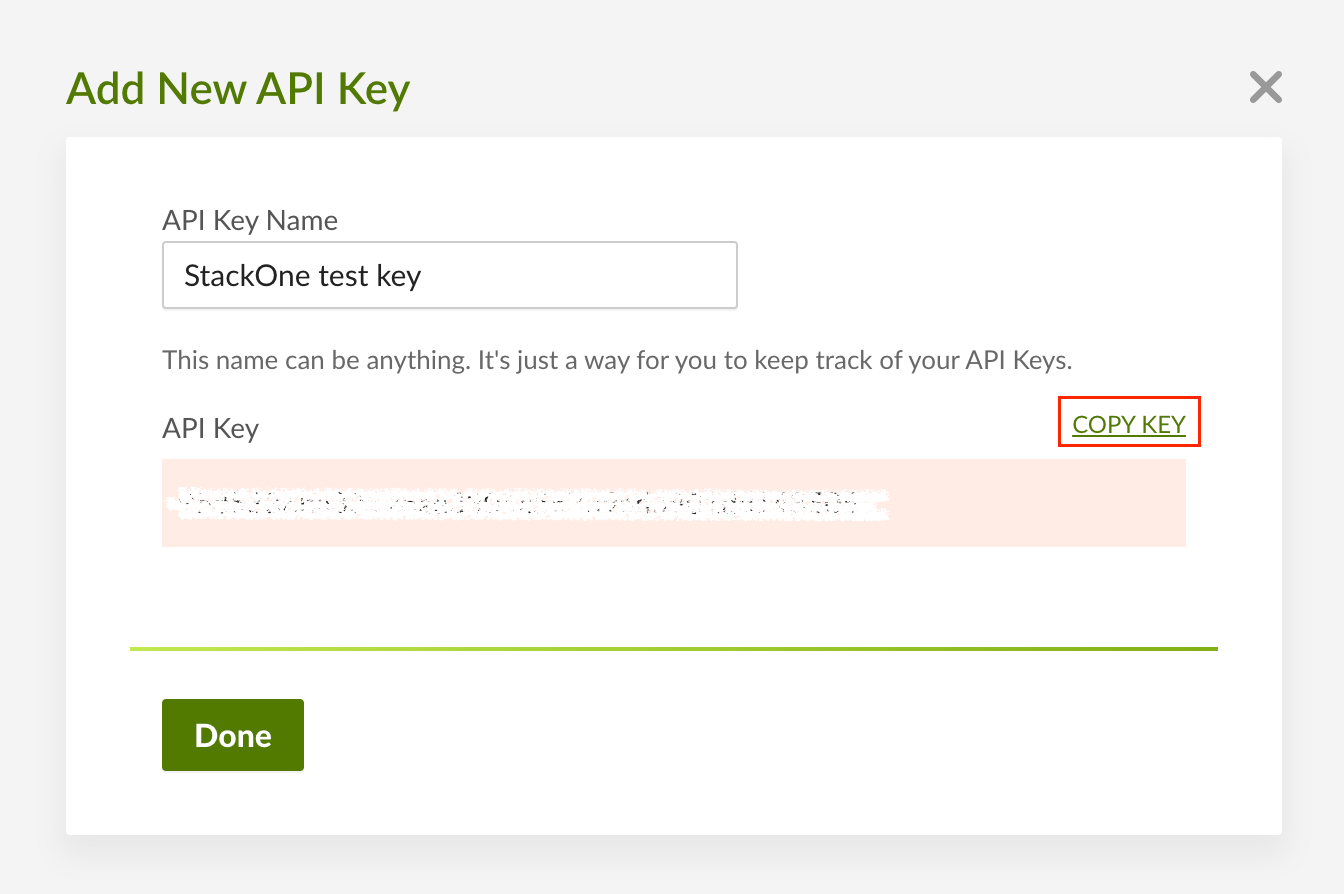 Copy the Key
