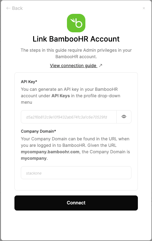 Link Account