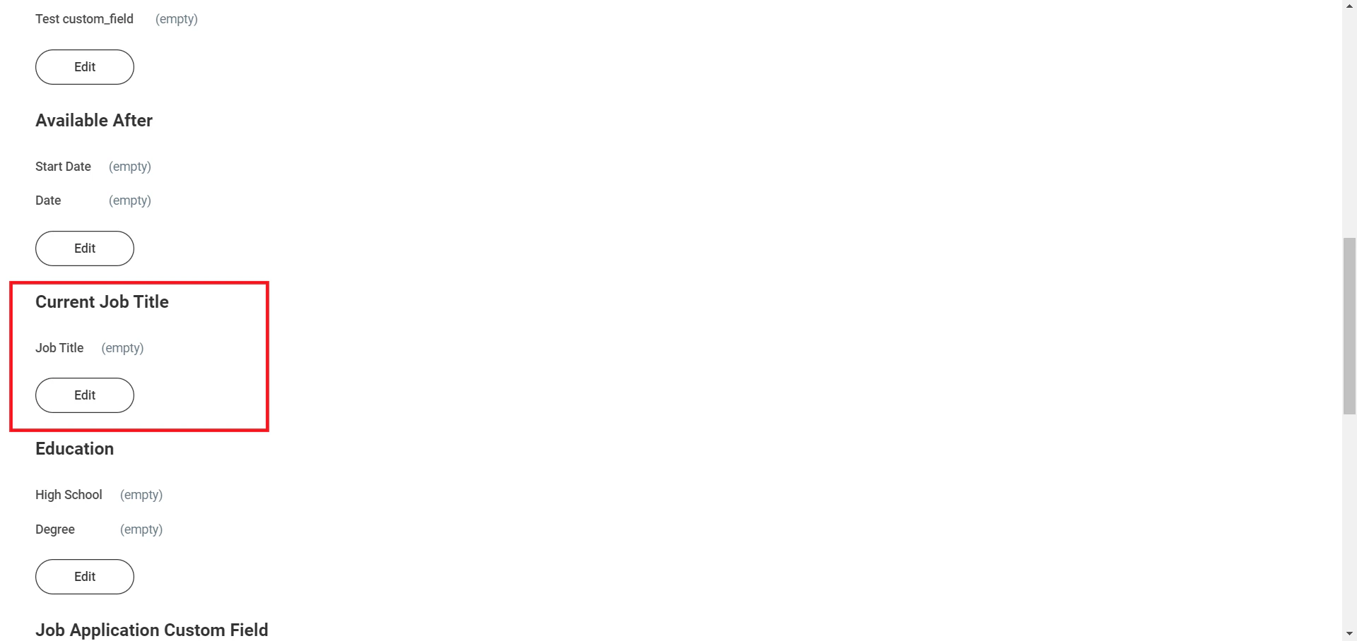 View Newly Created Custom Field