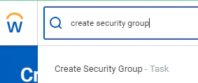 Create Security Group