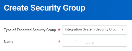 Security Group Type