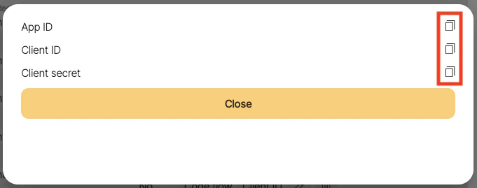 Authorization Credentials