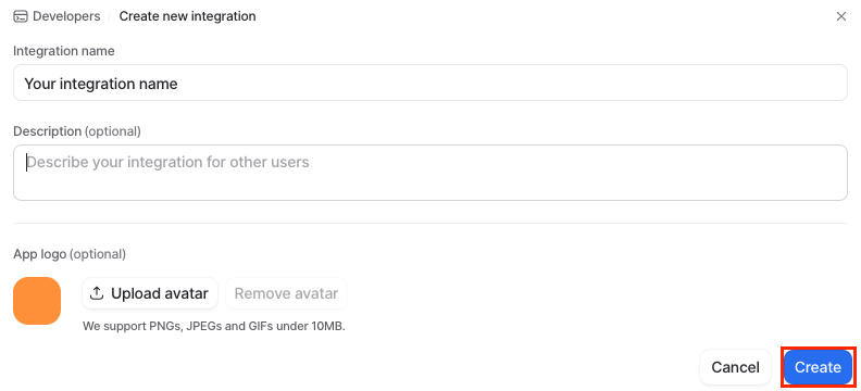 Integration details
