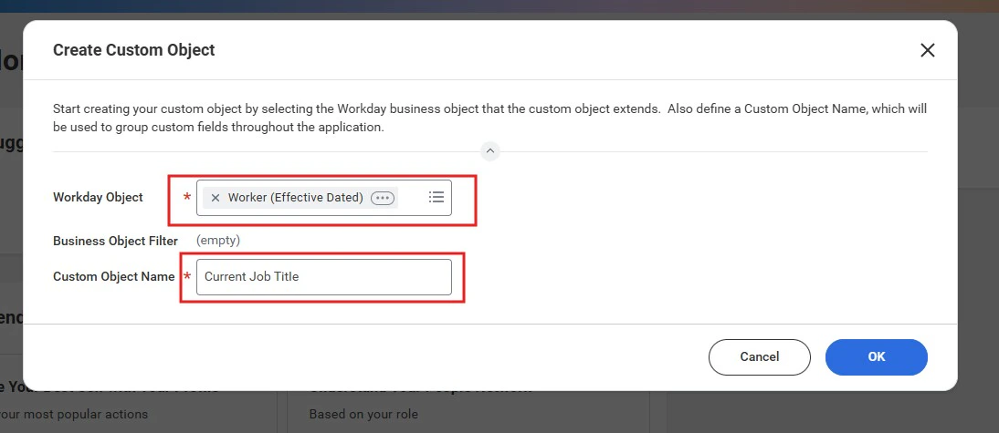 Create Custom Object