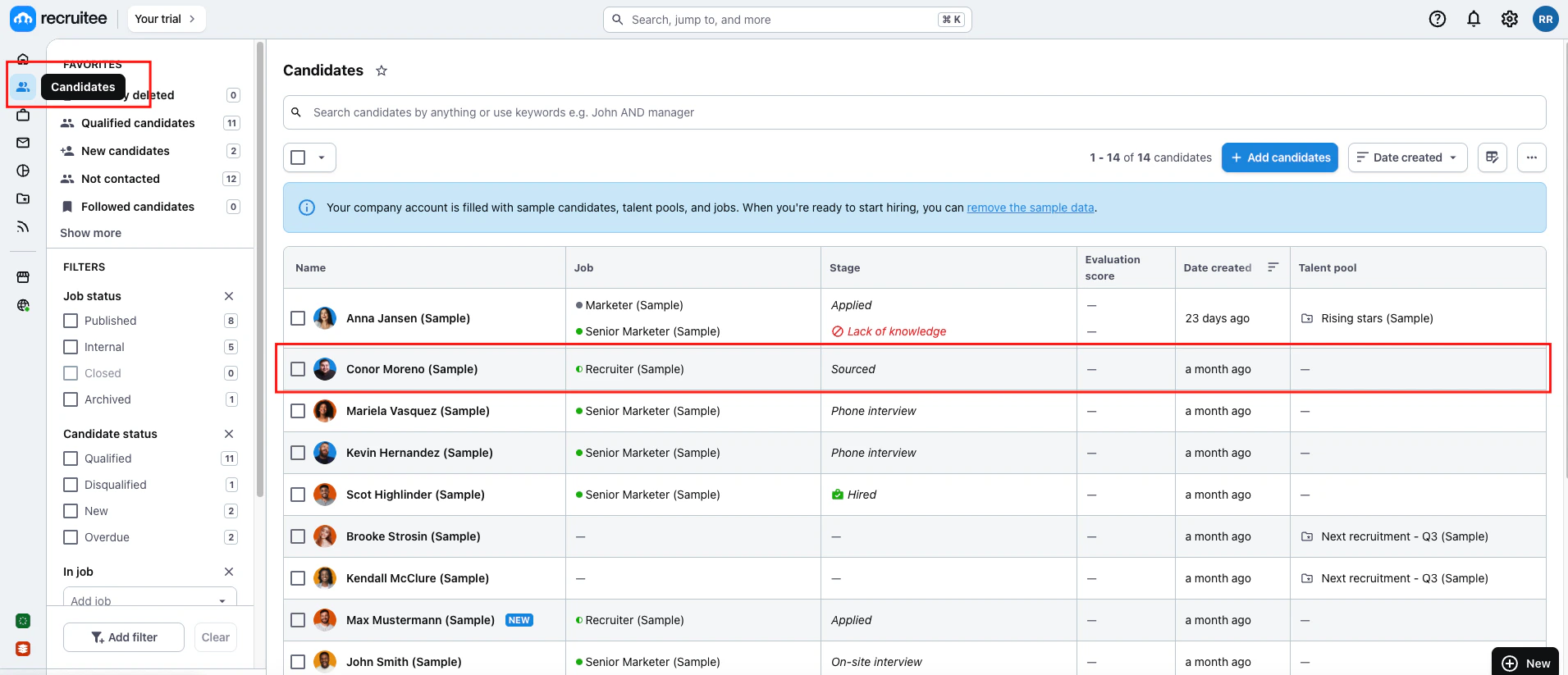Maintain Assessment Status