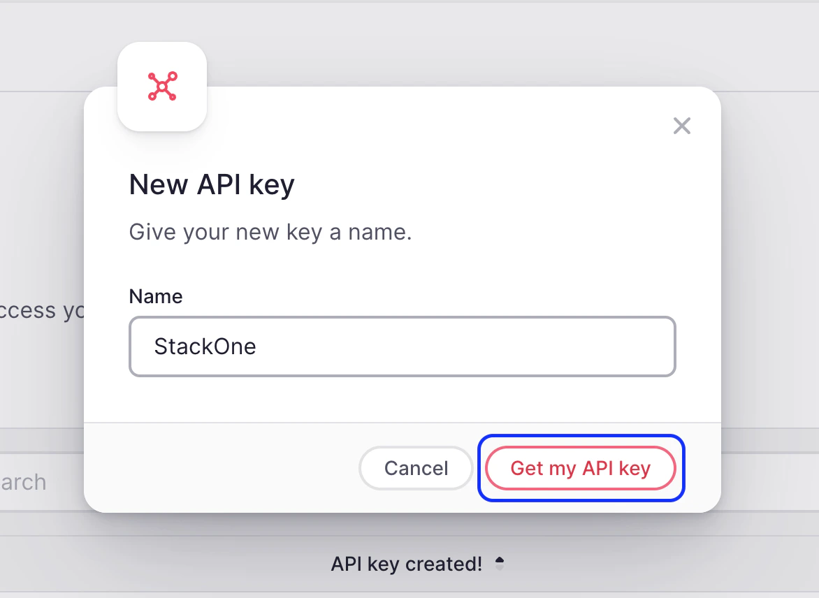 Name the API Key