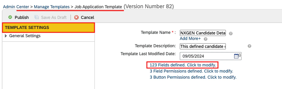 Search Manage Templates