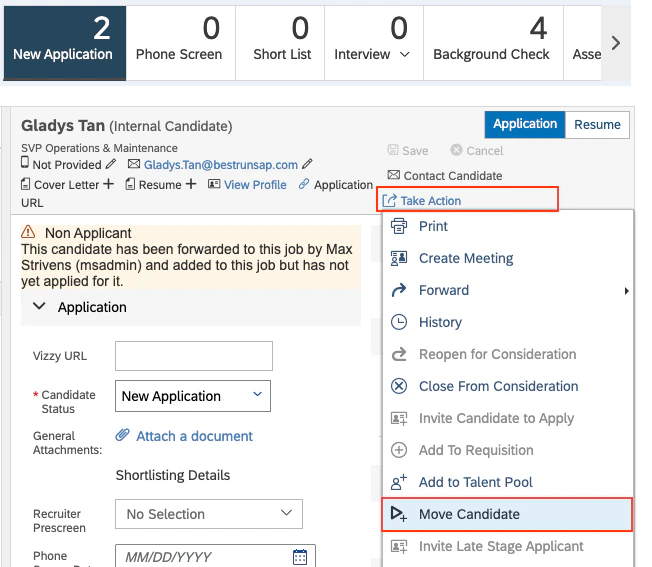 Go to Talent Pipeline