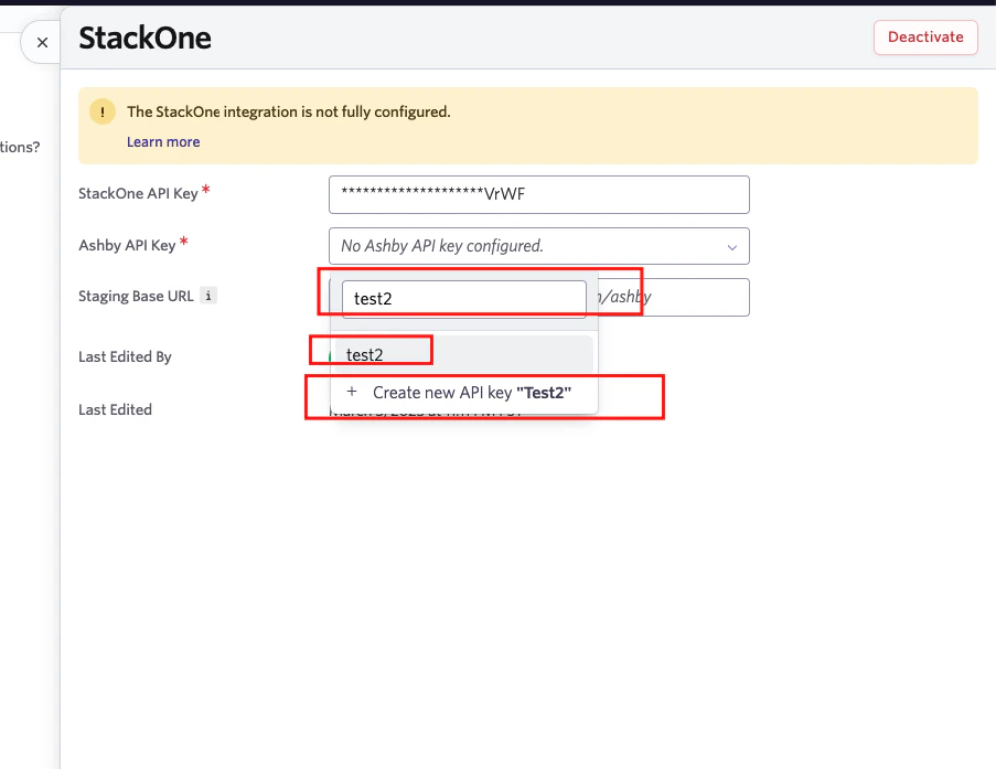 Edit/View Assessment/Background check Status ID