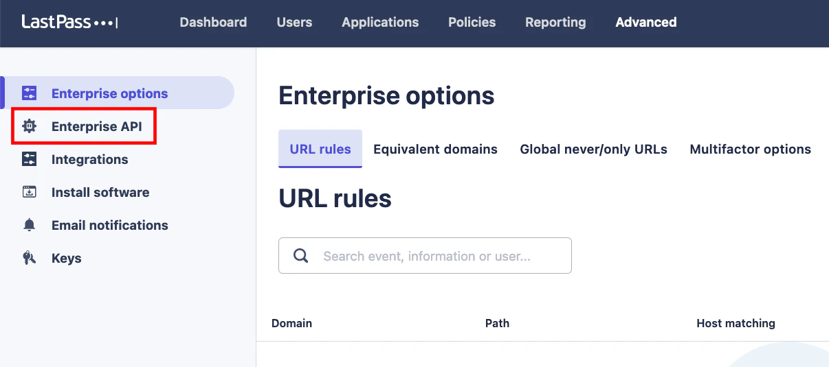 Enterprise API