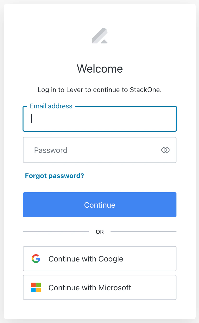Login Page