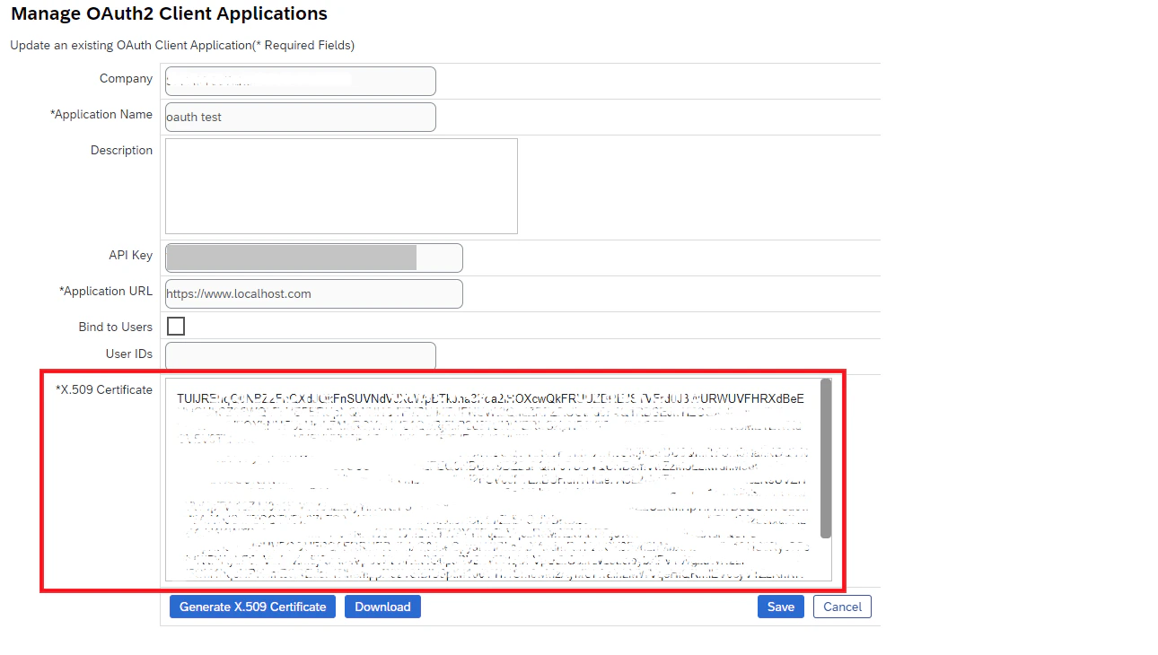 Copy X.509 Certificate