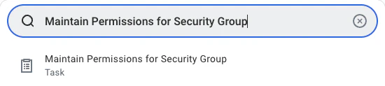 Create Security Group