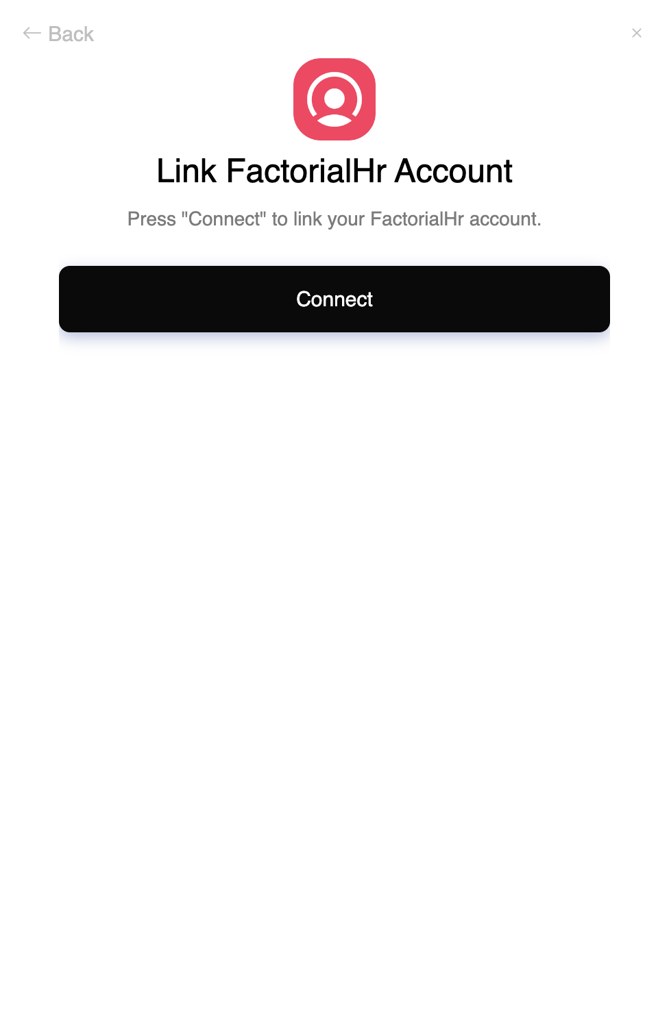 Factorial HR Account Credentials