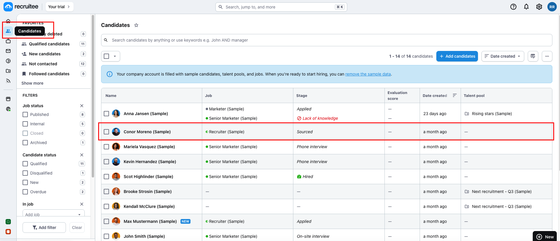 Maintain Assessment Status