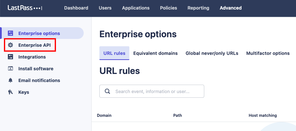 Enterprise API
