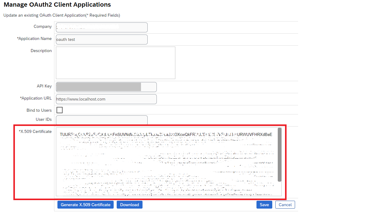 Copy X.509 Certificate