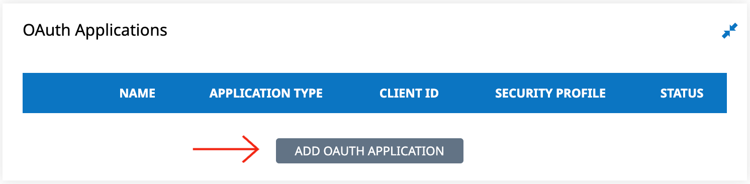 OAuth Application