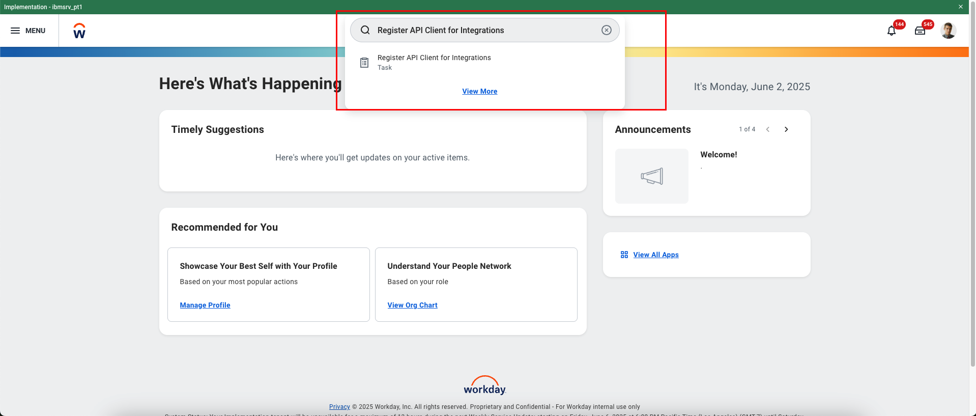 Human Resources Web Service
