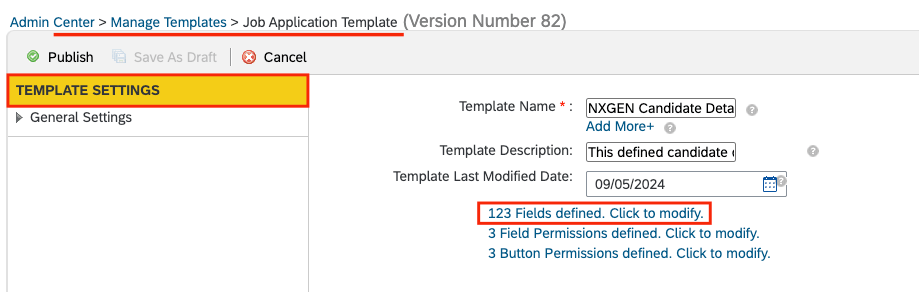 Search Manage Templates