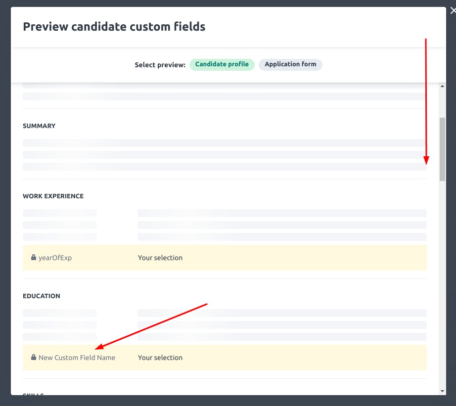 Search Create Custom Object