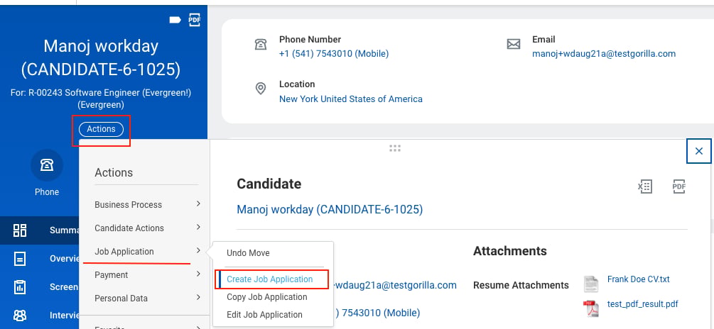 Candidate Profile