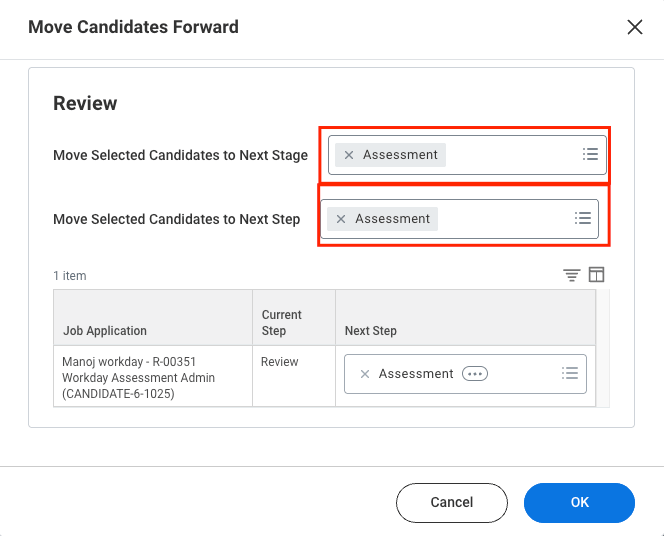Candidate Job Apply