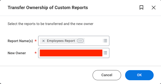 Enter New Owner