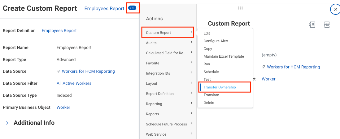 Change Report Owner