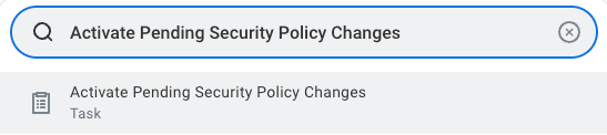 Search to Activate Pending Permissions