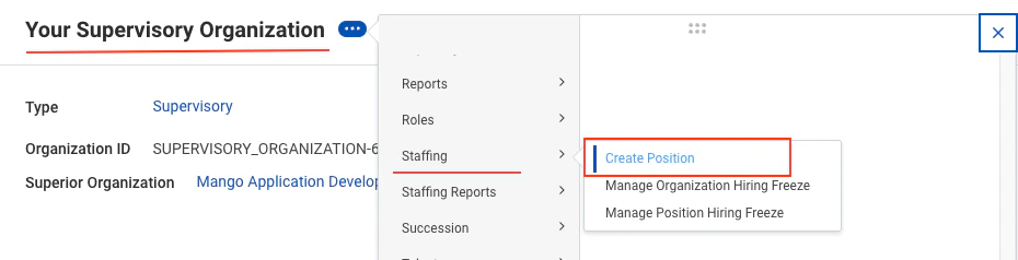 Create Job Position
